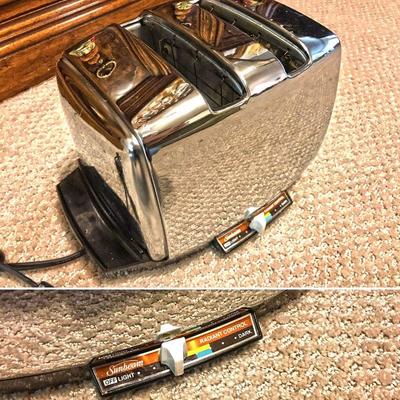 Vintage Sunbeam toaster Radiant Control. Sold online for approx $100-120. Estate sale price: $50