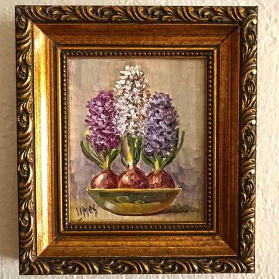 Miniature oil painting