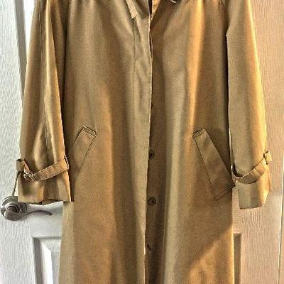 London Fog maincoat trench coat. Medium. $38