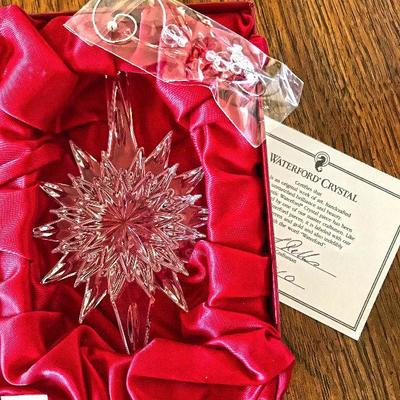 Waterford 2010 north star ornament. $80