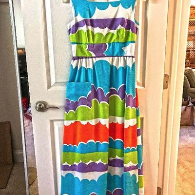 Malia of Honolulu. Vintage dress. Size 8-10. $50