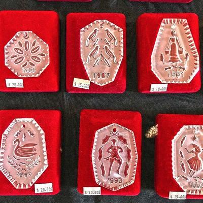 Waterford Crystal Twelve Days of Christmas collection. All 12 ornaments available. Different prices.