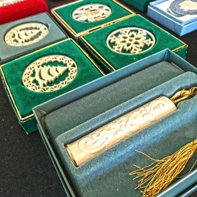 Lenox ornaments.