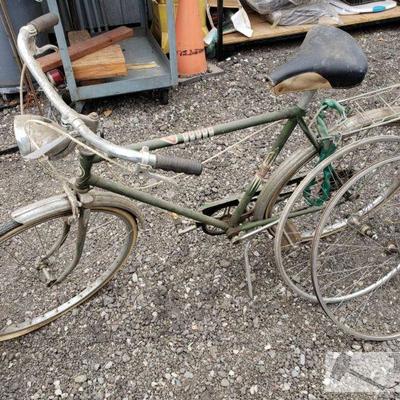 20:  Vintage Sears Roebuck Hand Shifting 5-Speed Bicycle w/ Two Extra Wheels
Vintage Sears Roebuck Hand Shifting 5-Speed Bicycle w/ Two...