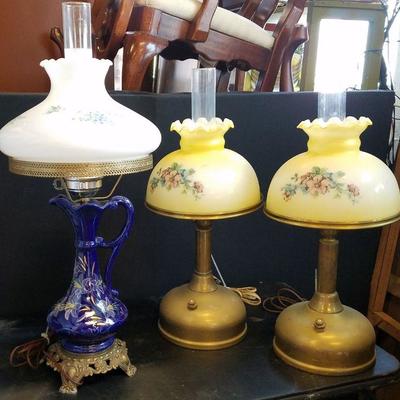 Vtg Gone with the Wind Lamps 3