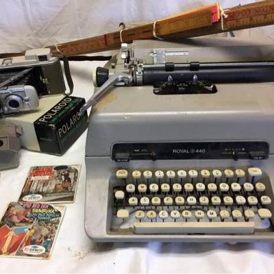 Typewriter, Camera & Viewmaster