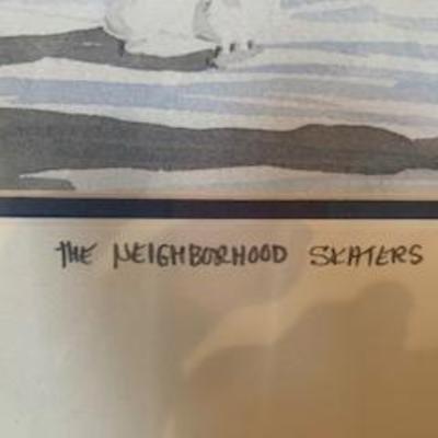 The neighborhood skaters by Rick Mundy 