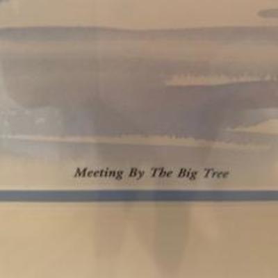 Meeting by the Big Tree by Rick Mundy 
