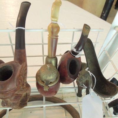 Collection of vintage pipes