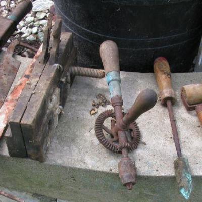 old tools. 