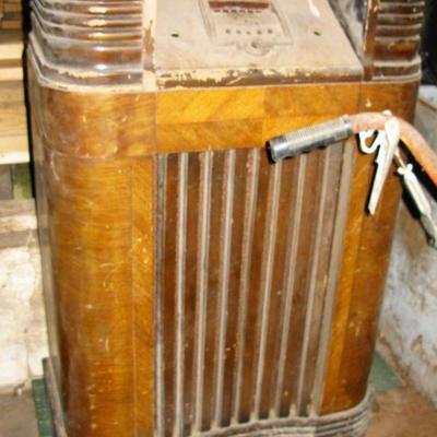 old radio cabinet
