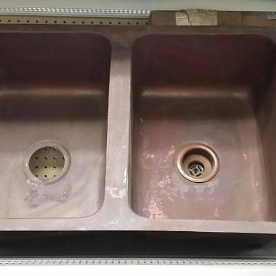 KHH181 Copper Double Sink