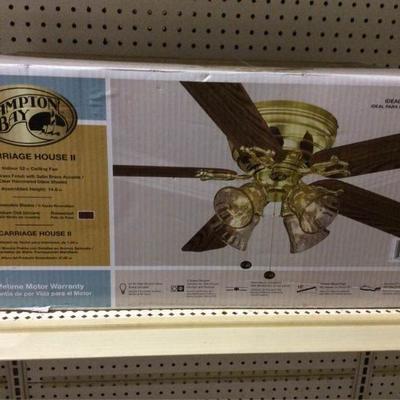 KHH082 Hampton Bay Indoor 52'' Ceiling Fan