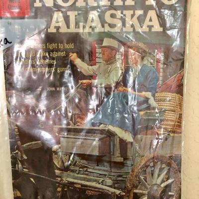 North to Alaska w/John Wayne - Collectible Dell Movie Comic Book