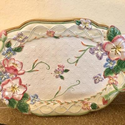 Fitz and Floyd Platter