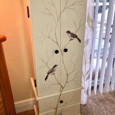 Painted Jewelry Armoire - $125 - (16W  12D  46-1/2H)
