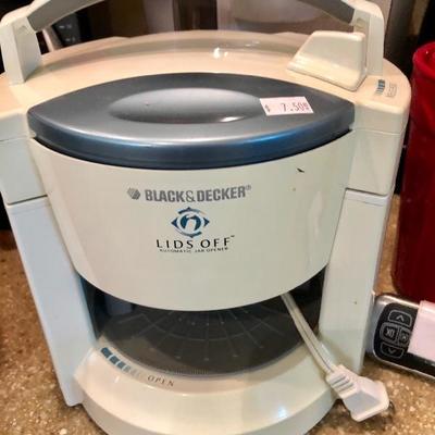 Black and Decker "Lids Off"