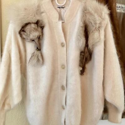 Cashmere and Fox Sweater