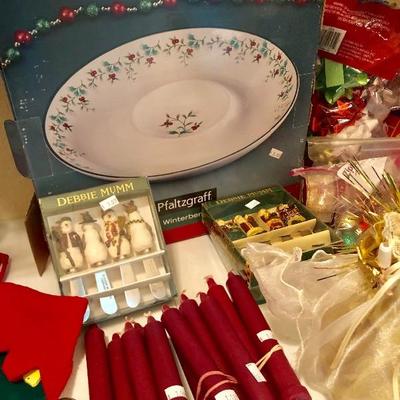 Pfaltzgraff Christmas Platter 