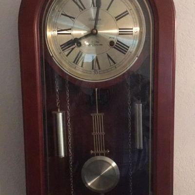 31 day chime wall clock 