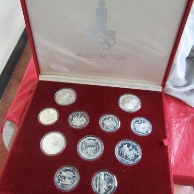 USSR Olympics .900 Silver Coins