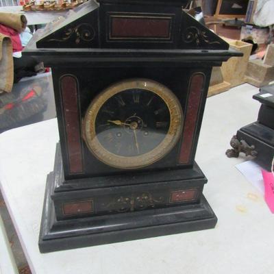 French Slate & Marble Clock