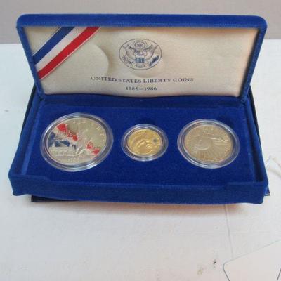 U.S. Liberty Silver & Gold Proof Set
