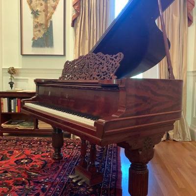 1880's Steinway Grand Piano, 6', Serial # 78307