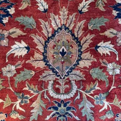 Hand Knotted 100% Wool Persian Rug