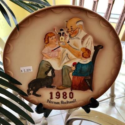 Normal Rockwell Collector's Plate