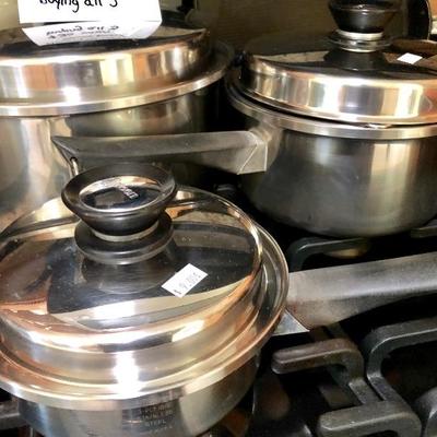 Amway Queen Sauce Pans