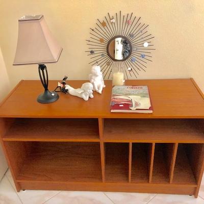 Media Console / Low Shelving Unit - $45 - (77-1/2W  18D  26H)