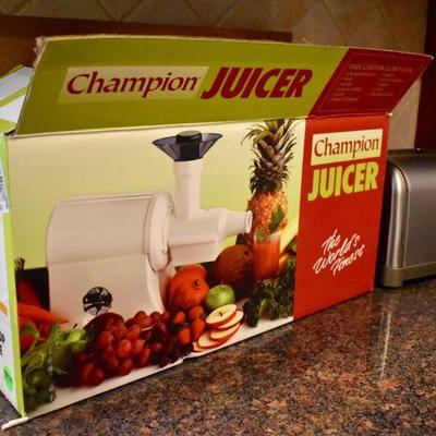 Champion juicer