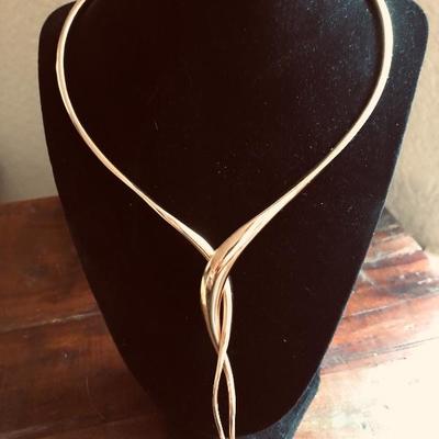 18k Michael Goode gold necklace 