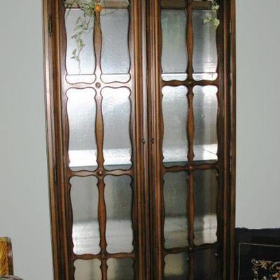 tall large curio cabinet  BUY IT NOW $ 