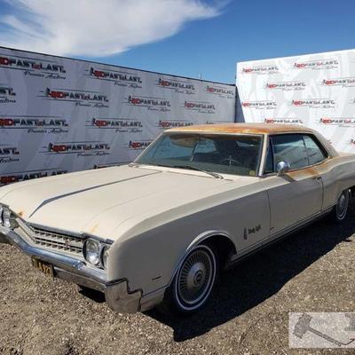 86: 1966 Oldsmobile Ninety Eight, Running! See Video!
VIN: 384376M394102 Odometer Reads: 2,431 Automatic transmission and power windows!...