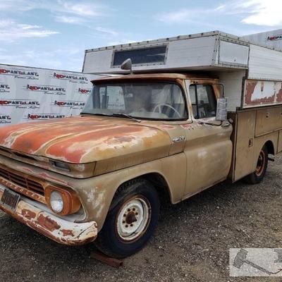 100: 1962 Chevy C20 with Service Body
VIN: 2C2540128601
Mileage: 44,579
Make: Chevrolet
Model: C20
Year: 1962