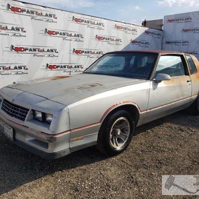 82: 1986 Chevy Monte Carlo, See Video! CURRENT SMOG
Year: 1986 
Make: Chevrolet 
Model: Monte Carlo 
Vehicle Type: Passenger Car...