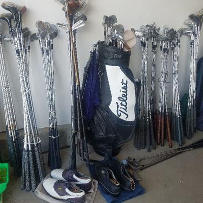 Ping, Titleist, Taylor Made, Wilson, MacGreger