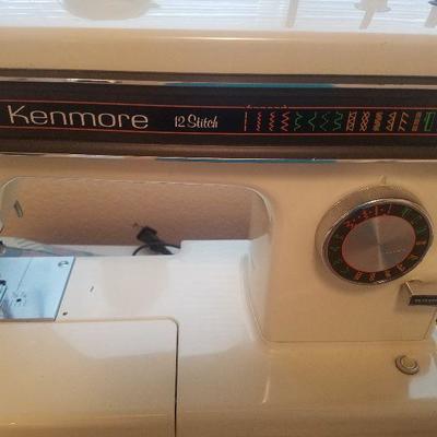 Kenmore 12 stitch sewing machine