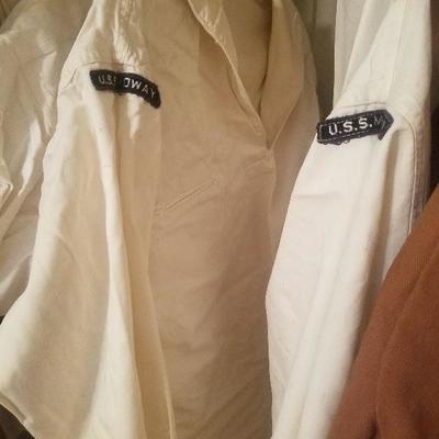 Antique Navy uniforms
