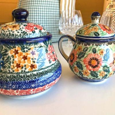 Estate sale price: $25 and $20 respectively.
 In Polish, the word for unique is Unikat.
When a ceramics artist has been deemed...