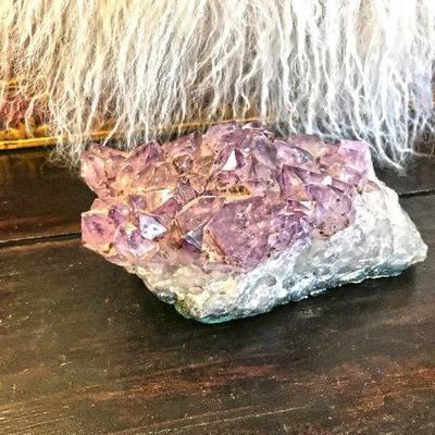 Natural Amethyst rock. 6.5