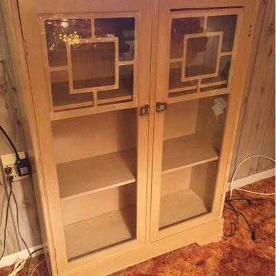 Asian Style Glass Cabinet