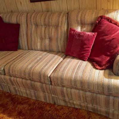 Mar Clay Manor Upholstered Sofa