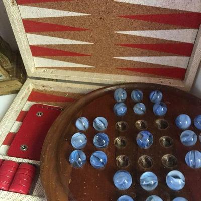 Vintage Backgammon Game 