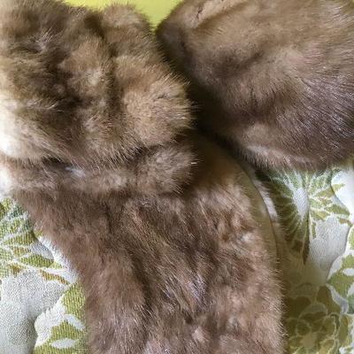 Vintage Mink Hat, Muff and Scarf 