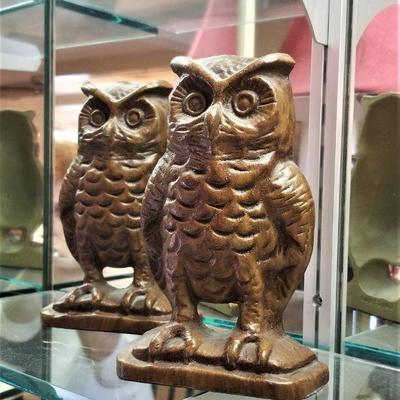 Vintage Owl bookends