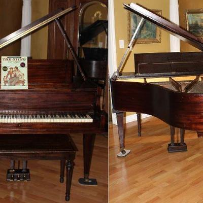 Packard Piano Company 1920-40's Baby Grand Piano