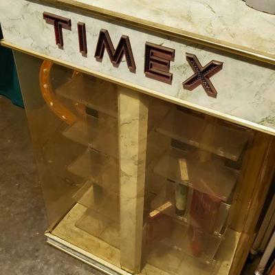 Vintage Timex Display Case